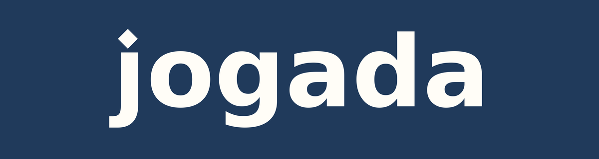 Wordmark branco do Jogada